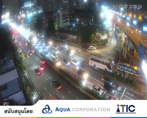 ภาพล่าสุด (กรุงเทพมหานคร) ถ.พระราม4 แยกทางด่วนพระราม4